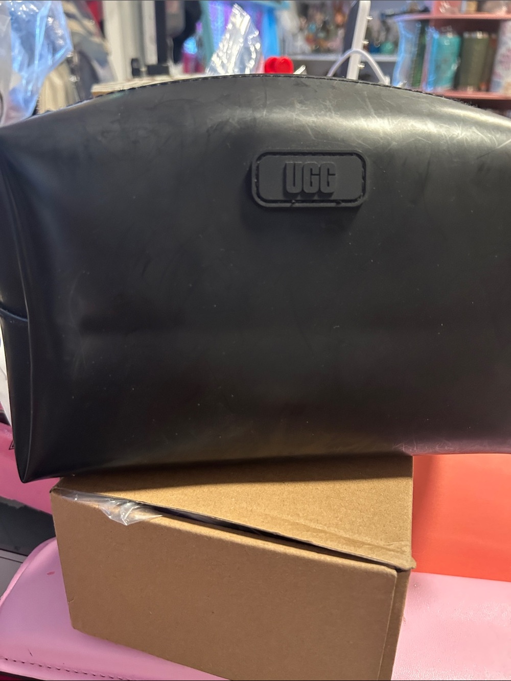 UGG Black Men's Toiletry Bag Travel Kit